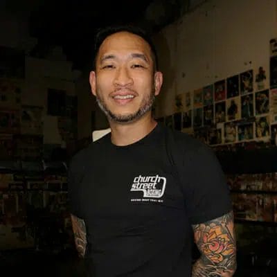 Alex C coach at Church Street Boxing Gym